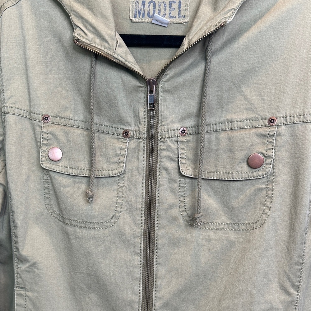Make + Model Tan Hooded Jacket 12W / 14W - Picture 4 of 4